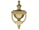 Heritage Brass Reeded Urn Knocker (195mm), Satin Brass - RR912 195-SB